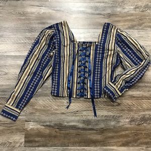 Wrangler Silver Lake Western Blouse